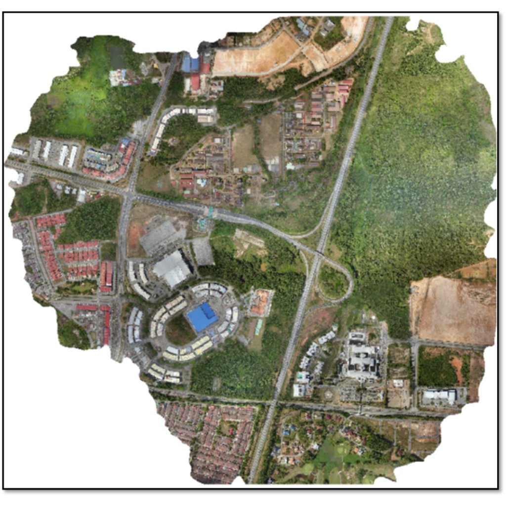 Peta Ortomosaik Udara Resolusi Tinggi PT Spatial Citra Arkan